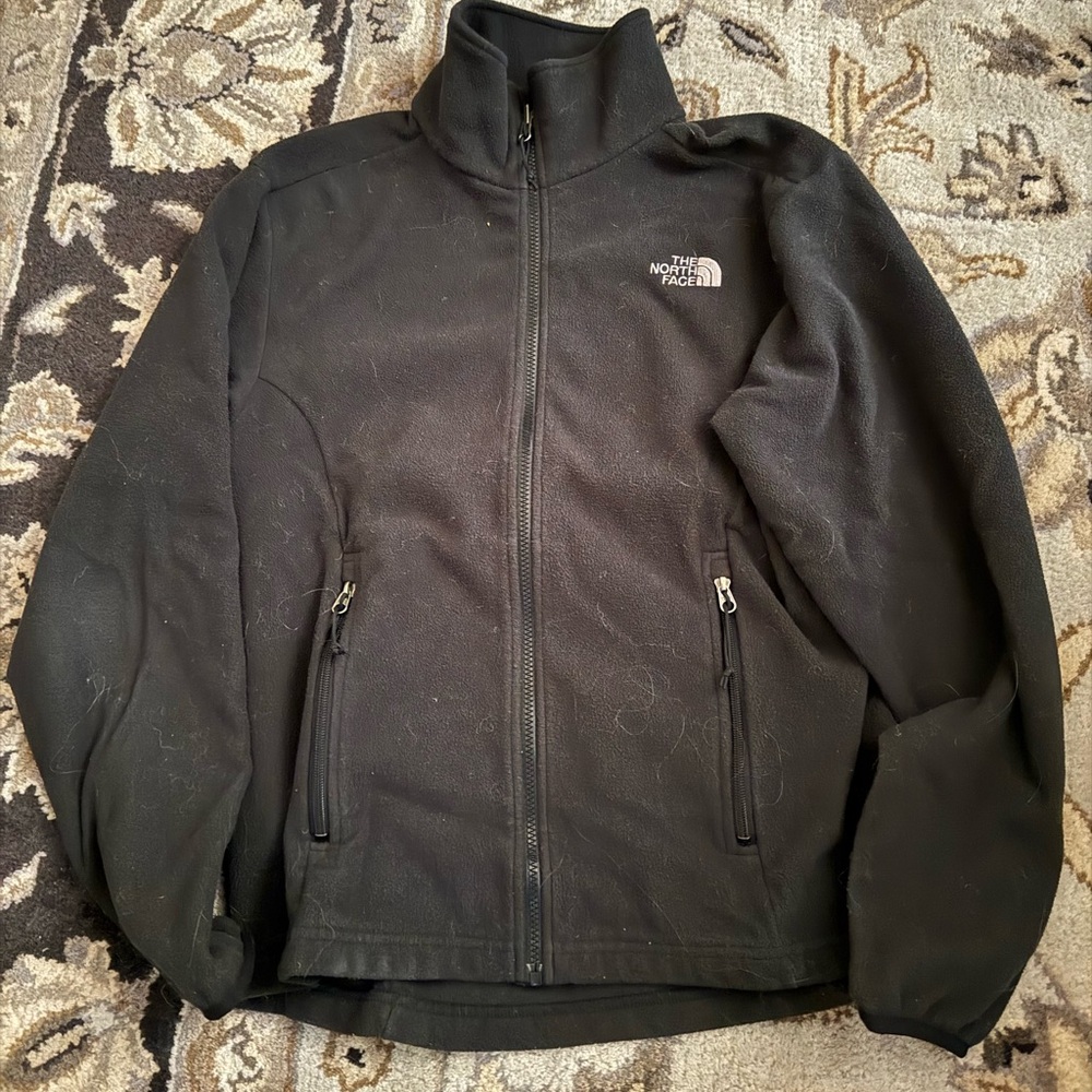Men’s North Face Full zip fleece jacket, size S
